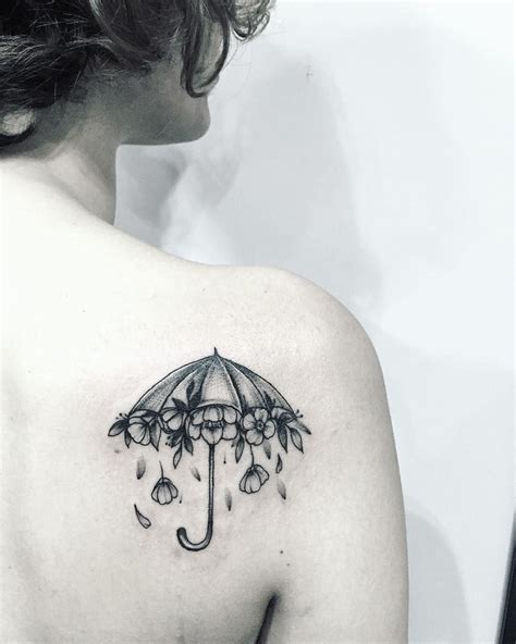 black umbrella tattoo and art gallery|upside down umbrella tattoo.